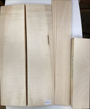 Set Back, Sides + Neck Curly Maple for Cello A
